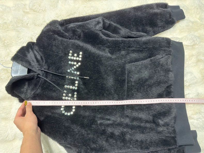 Celine Celine Plush Logo Hoodie Size US S / EU 44-46 / 1 - 8 Thumbnail