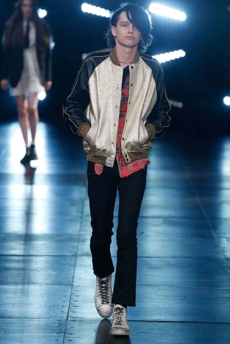 Saint Laurent Paris Saint Laurent Red Flannel Shirt M Size Size US M / EU 48-50 / 2 - 7 Thumbnail