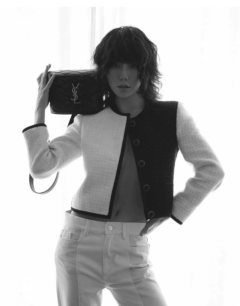Yves Saint Laurent Saint Laurent Black and White Jacket Size US M / EU 48-50 / 2 - 7 Thumbnail