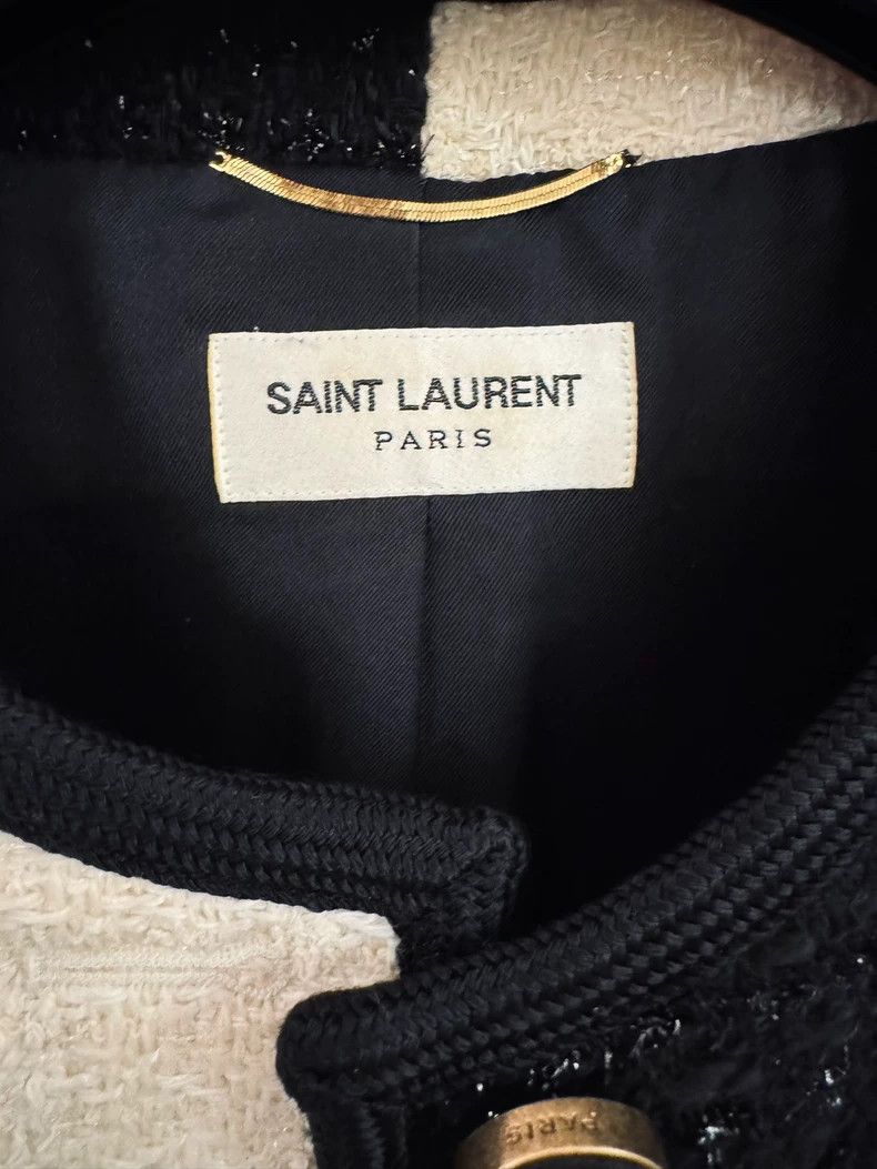 Yves Saint Laurent Saint Laurent Black and White Jacket Size US M / EU 48-50 / 2 - 4 Thumbnail