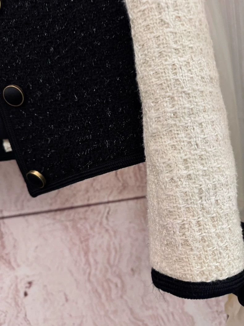 Yves Saint Laurent Saint Laurent Black and White Jacket Size US M / EU 48-50 / 2 - 3 Thumbnail