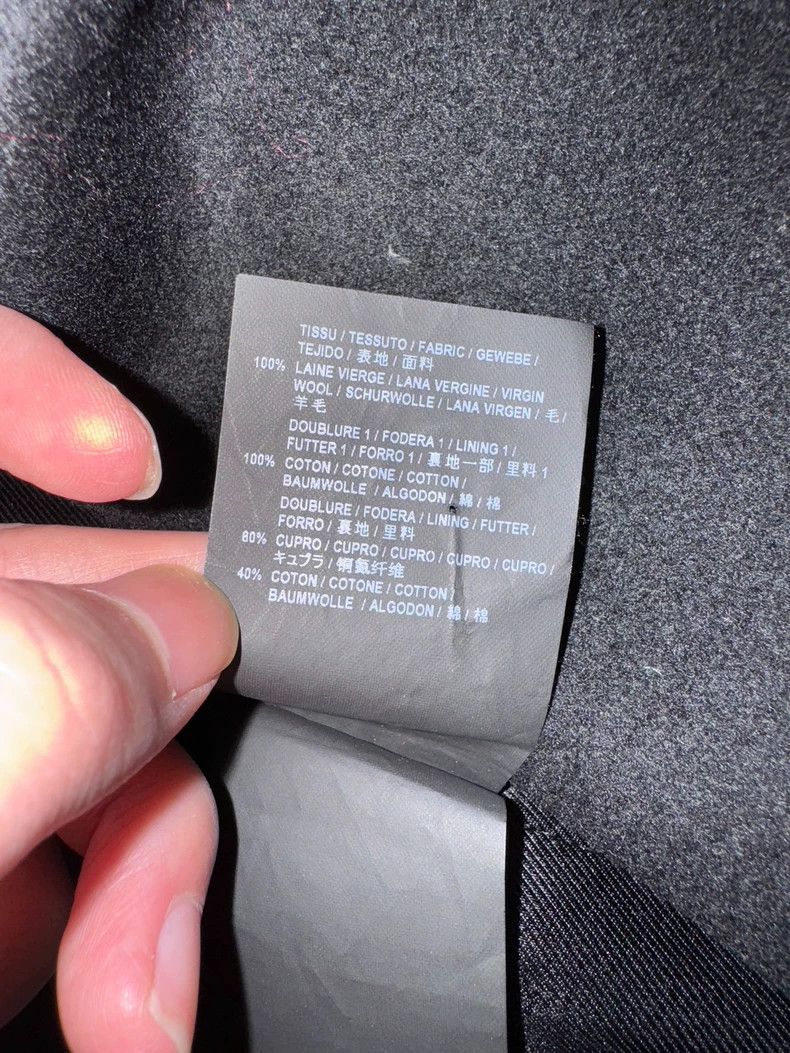 Saint Laurent Paris Saint Laurent Double Breasted Navy Coat Size US L / EU 52-54 / 3 - 7 Thumbnail