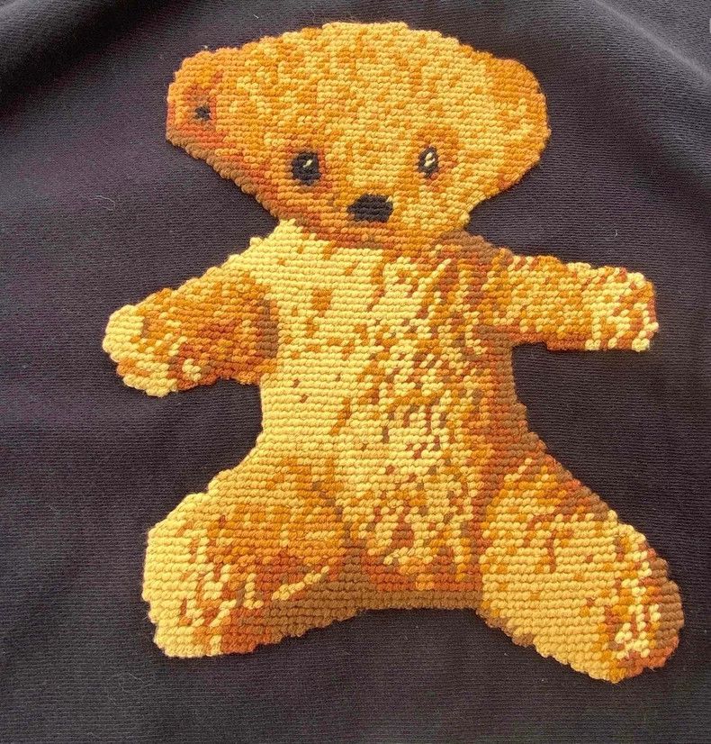 Gucci Gucci Teddy Bear Embroidered Sweatshirt Size US M / EU 48-50 / 2 - 5 Thumbnail