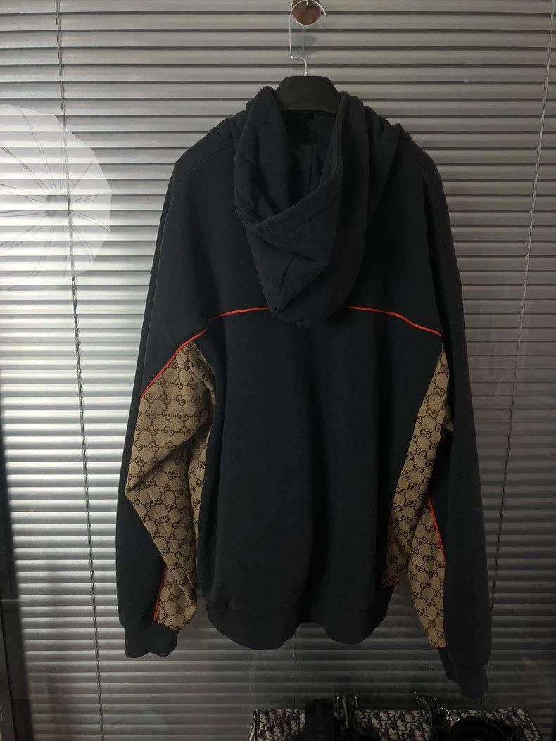 Gucci Gucci Double G Logo Zip Hoodie Size US XL / EU 56 / 4 - 2 Thumbnail