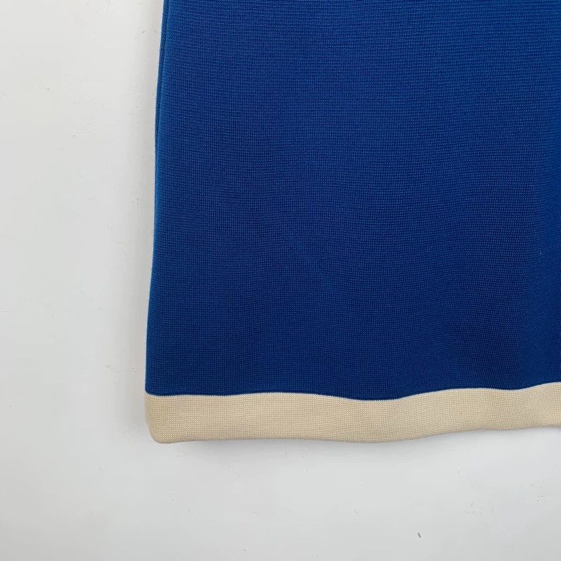 Gucci Blue Gucci Knit Short Sleeve Dress Size US 28 / EU 44 - 4 Thumbnail