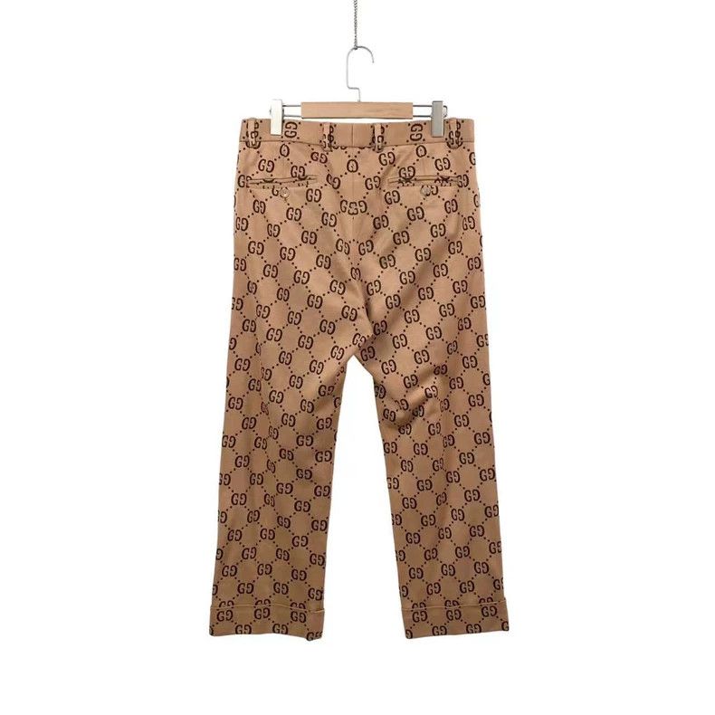 Gucci Gucci Monogram Printed Pants in Size 48 Size US 34 / EU 50 - 2 Thumbnail