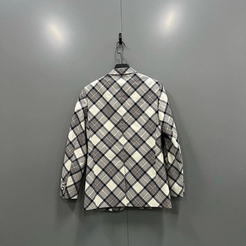 Dior Dior Plaid Print Blazer Size M Size US M / EU 48-50 / 2 - 2 Thumbnail