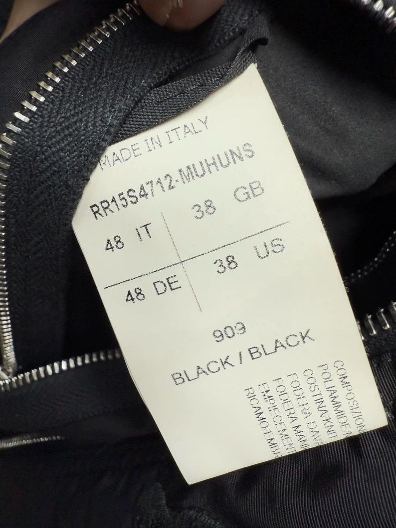 Rick Owens Black Embroidered Bomber Jacket by Rick Owens Size US L / EU 52-54 / 3 - 6 Thumbnail
