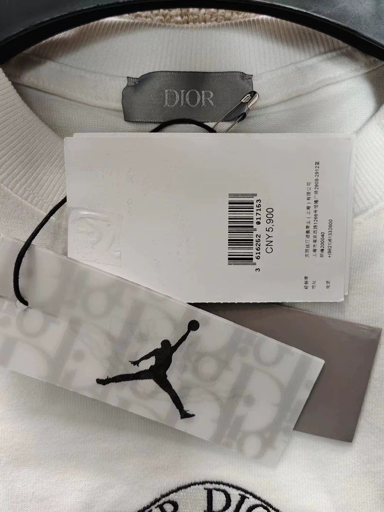 Dior Dior x Jordan Graphic Print T-Shirt Size US XS / EU 42 / 0 - 4 Thumbnail