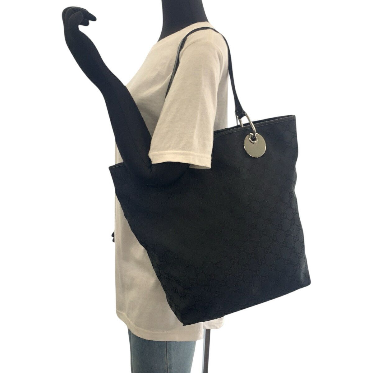 Gucci Gucci Gucci GG Canvas 2way Tote Bag Canvas Shoulder Bag 420836 DUTY FREE for USA Size ONE SIZE - 7 Thumbnail