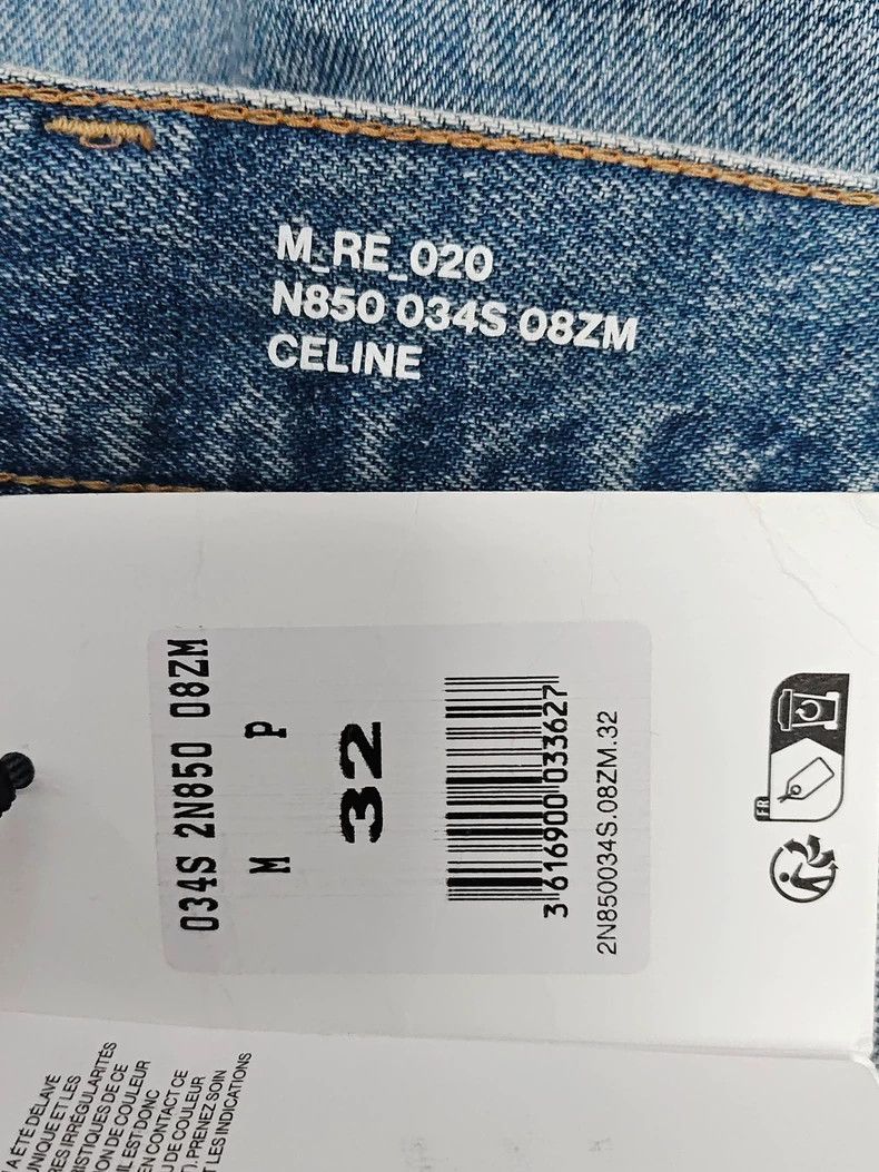 Celine Celine FW22 Wesley Zuma Jeans Size US 32 / EU 48 - 4 Thumbnail