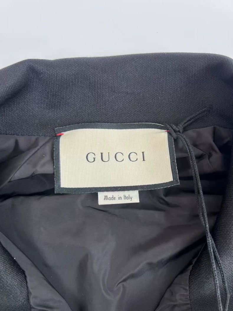 Gucci Gucci Black Snake Print Logo Jacket Size US S / EU 44-46 / 1 - 2 Thumbnail