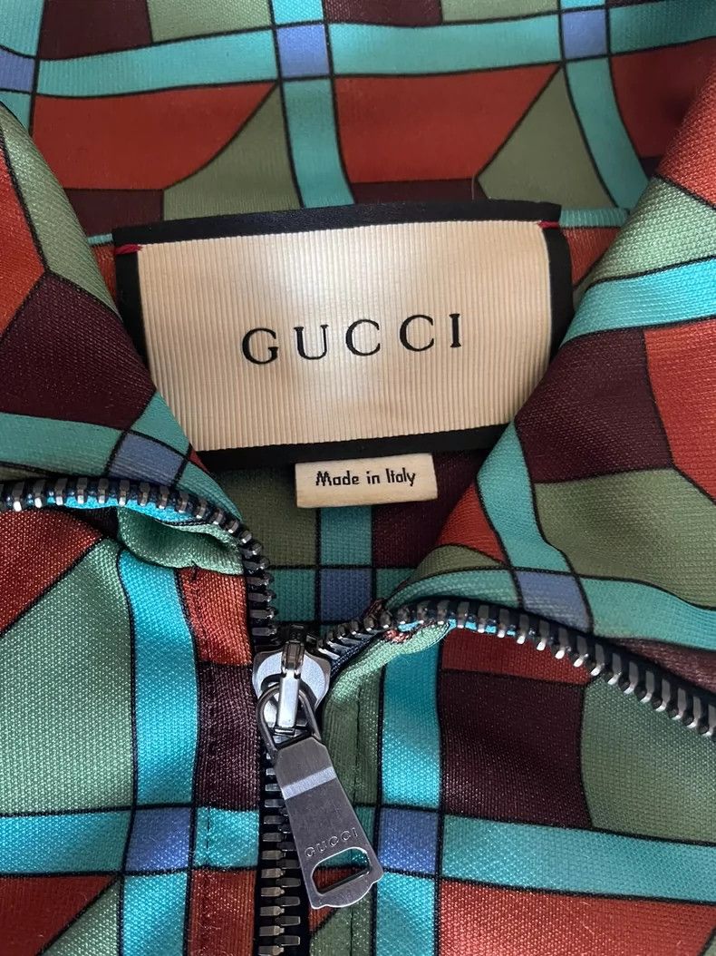 Gucci Gucci Jacket in Orange and Green Colors Size US M / EU 48-50 / 2 - 3 Thumbnail