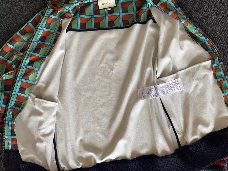 Gucci Gucci Jacket in Orange and Green Colors Size US M / EU 48-50 / 2 - 4 Thumbnail