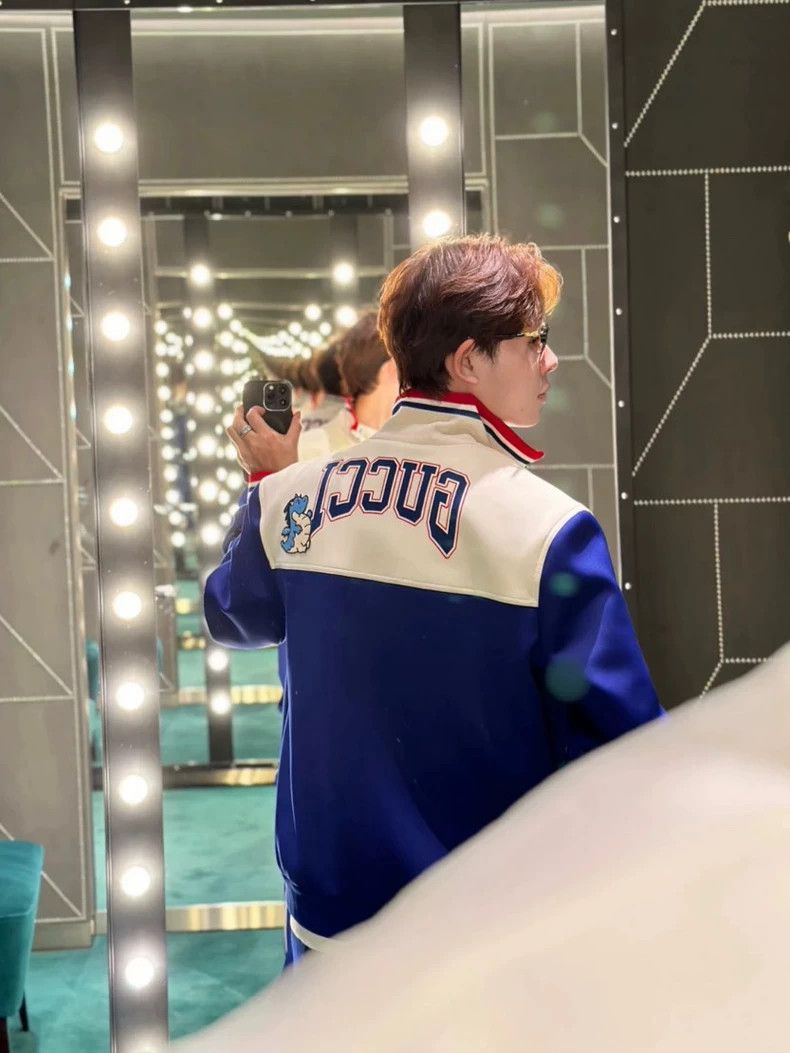 Gucci Gucci Blue and White Zipper Jacket Size US XS / EU 42 / 0 - 8 Thumbnail