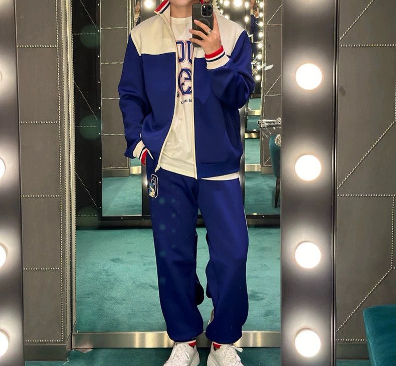 Gucci Gucci Blue and White Zipper Jacket Size US XS / EU 42 / 0 - 6 Thumbnail