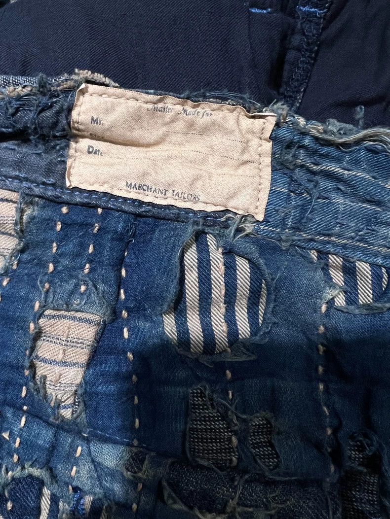 Kapital Kapital Patchwork Denim Shorts Size US 34 / EU 50 - 3 Thumbnail