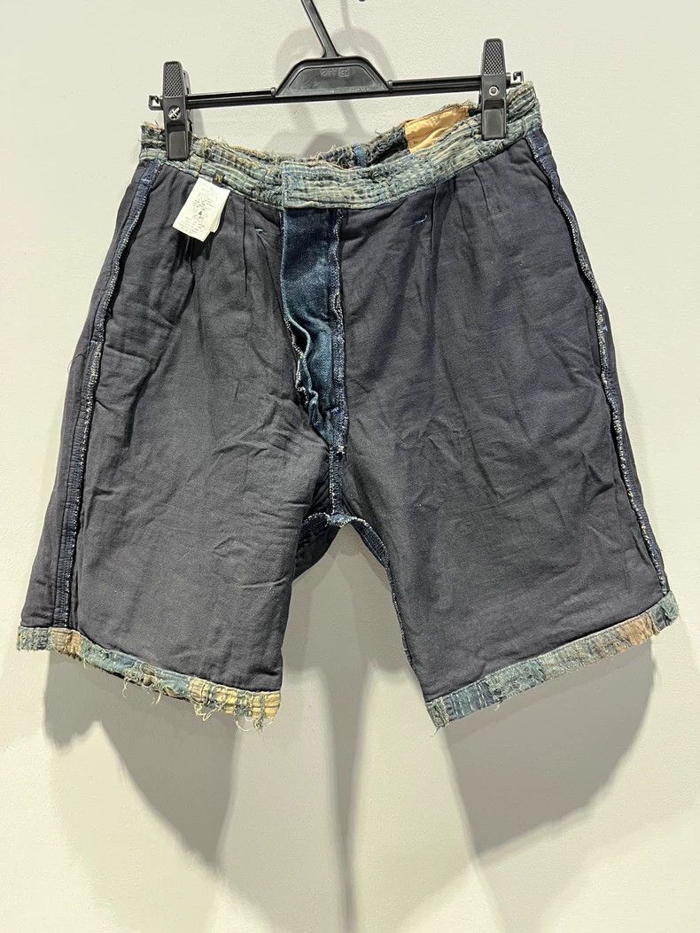 Kapital Kapital Patchwork Denim Shorts Size US 34 / EU 50 - 6 Thumbnail