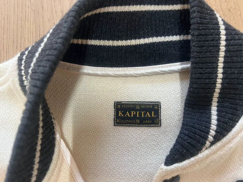 Kapital Vintage Kapital Baseball Jacket with Unique Design Size US M / EU 48-50 / 2 - 3 Thumbnail