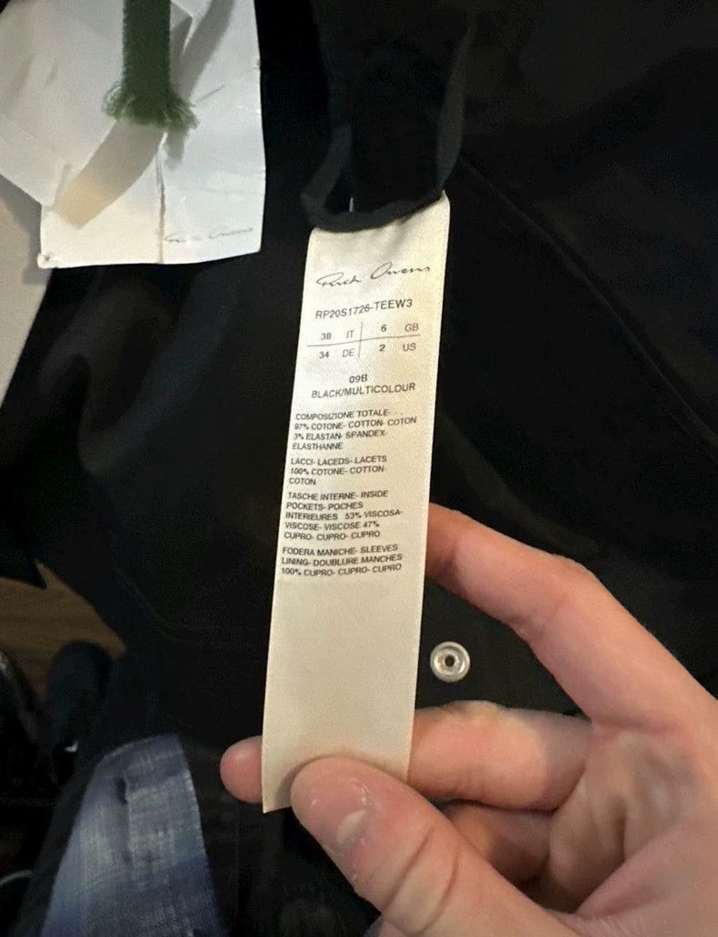 Rick Owens Rick Owens SS20 Megalace Light Jacket Size US M / EU 48-50 / 2 - 6 Thumbnail