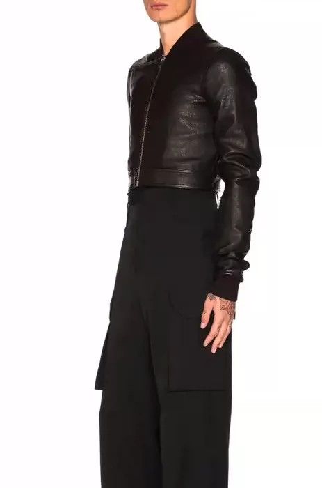 Rick Owens Rick Owens Short Flight Jacket Size US L / EU 52-54 / 3 - 8 Thumbnail