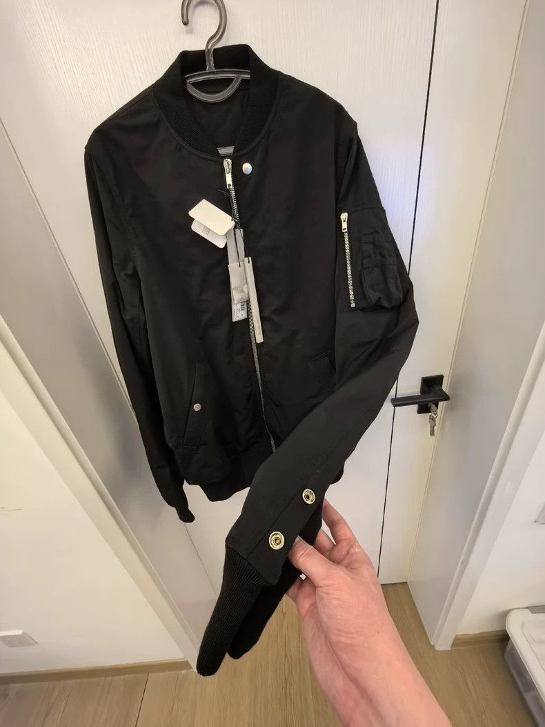 Rick Owens Rick Owens MA1 Quilted Bomber Jacket Size US XL / EU 56 / 4 - 4 Thumbnail