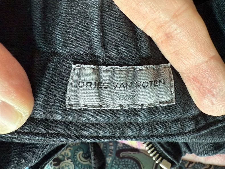 Dries Van Noten Black Drawstring Pants from Dries Van Noten Size US 30 / EU 46 - 5 Thumbnail