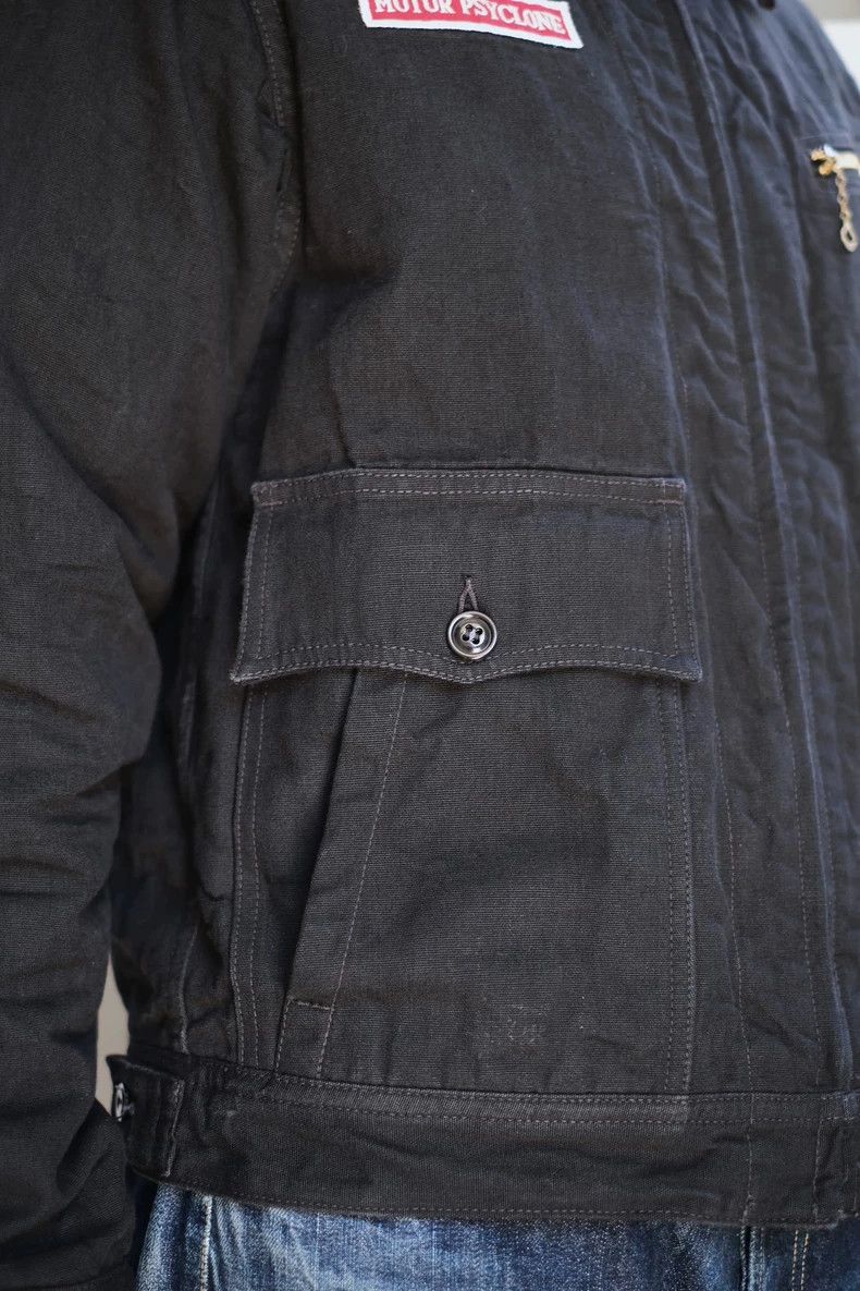Freewheelers Freewheelers Vintage Skull Motorcycle Work Jacket Size US L / EU 52-54 / 3 - 4 Thumbnail