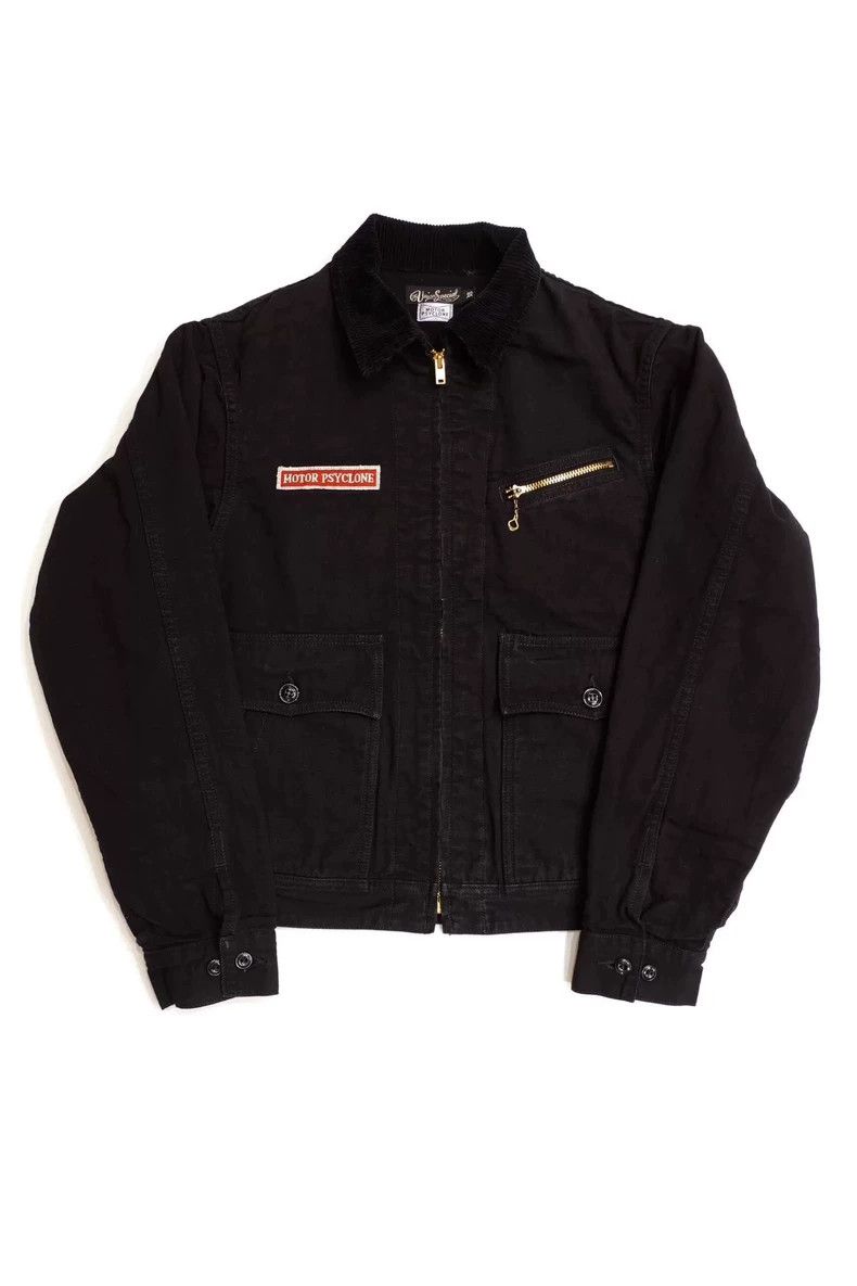 Freewheelers Freewheelers Vintage Skull Motorcycle Work Jacket Size US L / EU 52-54 / 3 - 5 Thumbnail