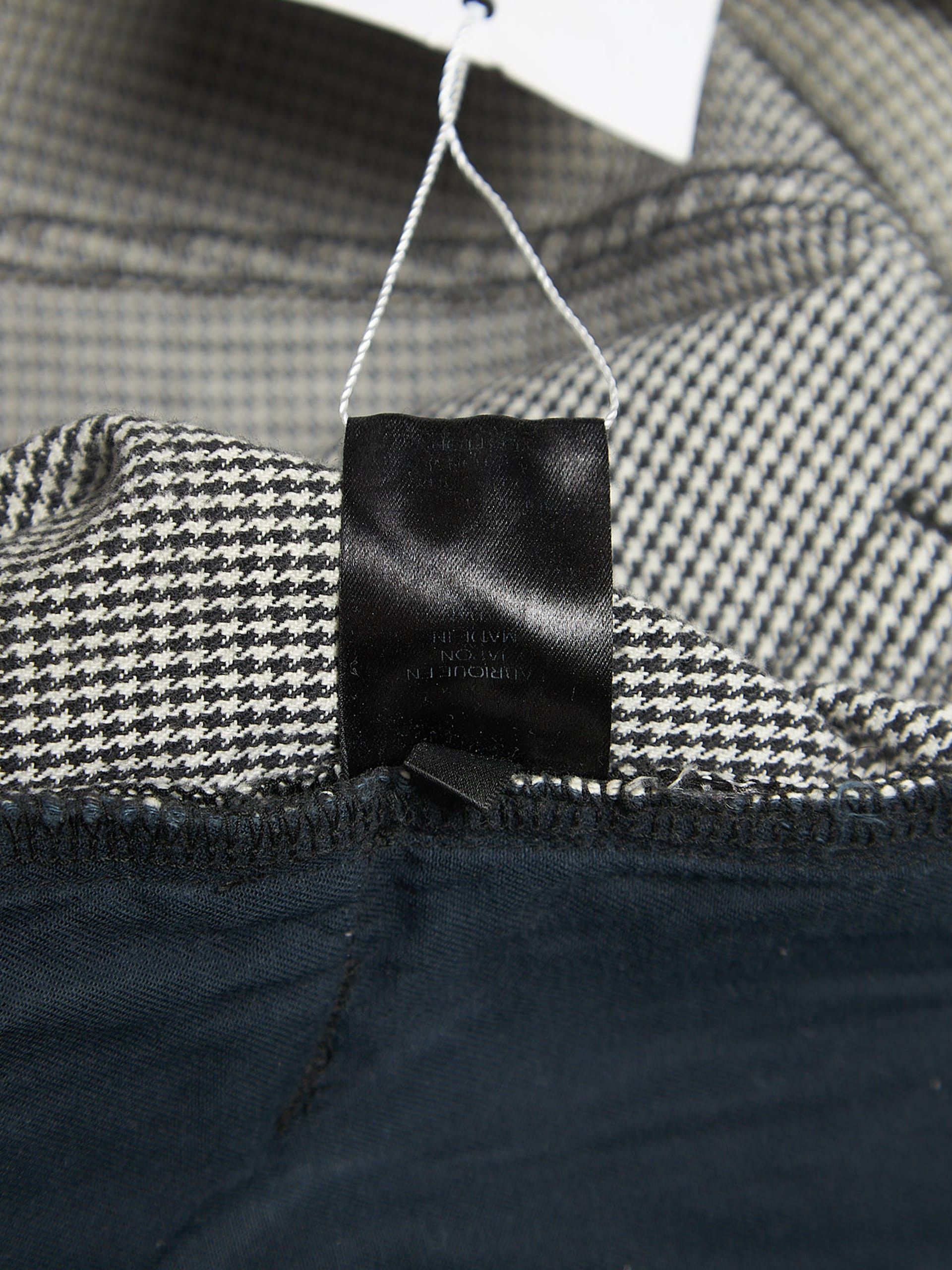 Balmain Black and White Houndstooth Pants Size US 33 - 4 Thumbnail