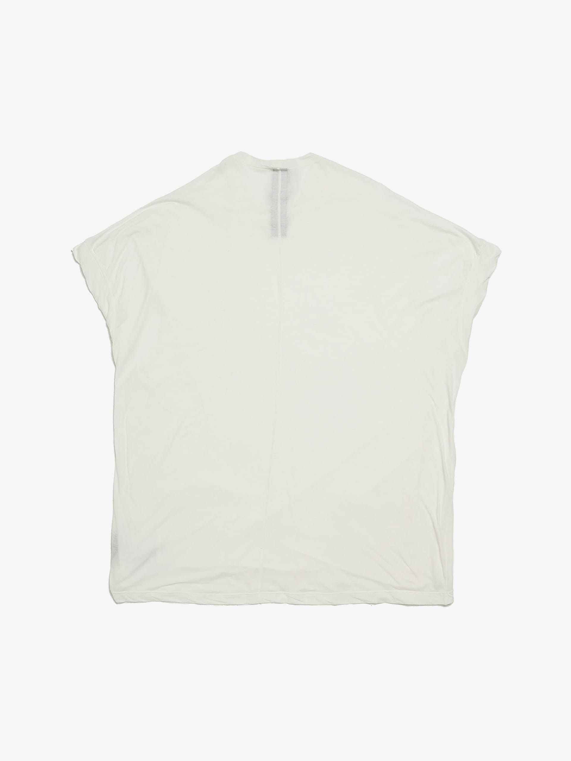 The Viridi-anne White Deconstructed Double Layered Cotton and Silk T Shirt Size US XXL / EU 58 / 5 - 2 Thumbnail