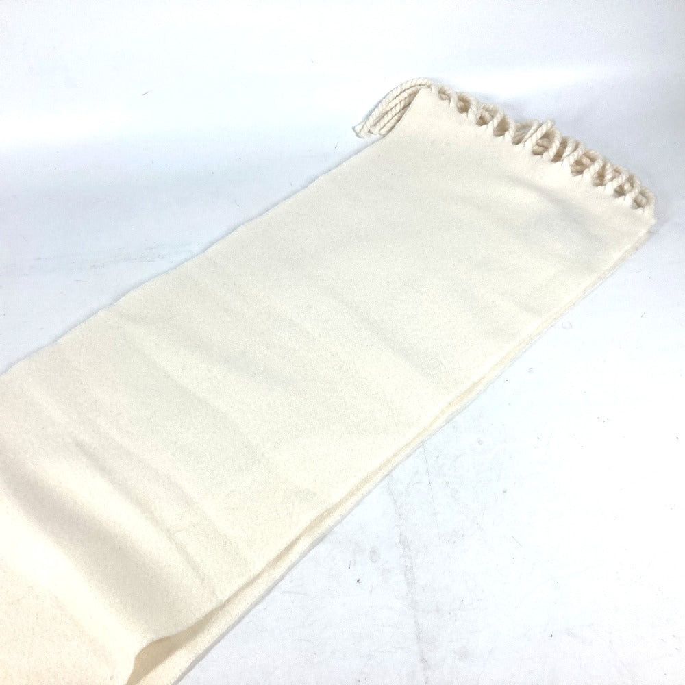 Louis Vuitton Louis Vuitton M79377 Lv Ski Muffler Ice Cream Fringe Logo Scarf Wool Men White Size ONE SIZE - 6 Thumbnail