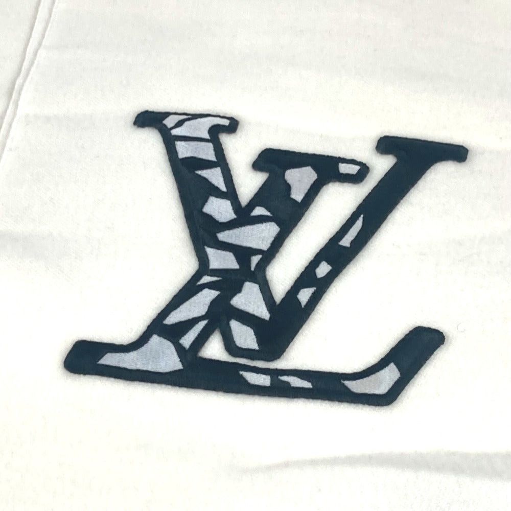Louis Vuitton Louis Vuitton M79377 Lv Ski Muffler Ice Cream Fringe Logo Scarf Wool Men White Size ONE SIZE - 2 Thumbnail