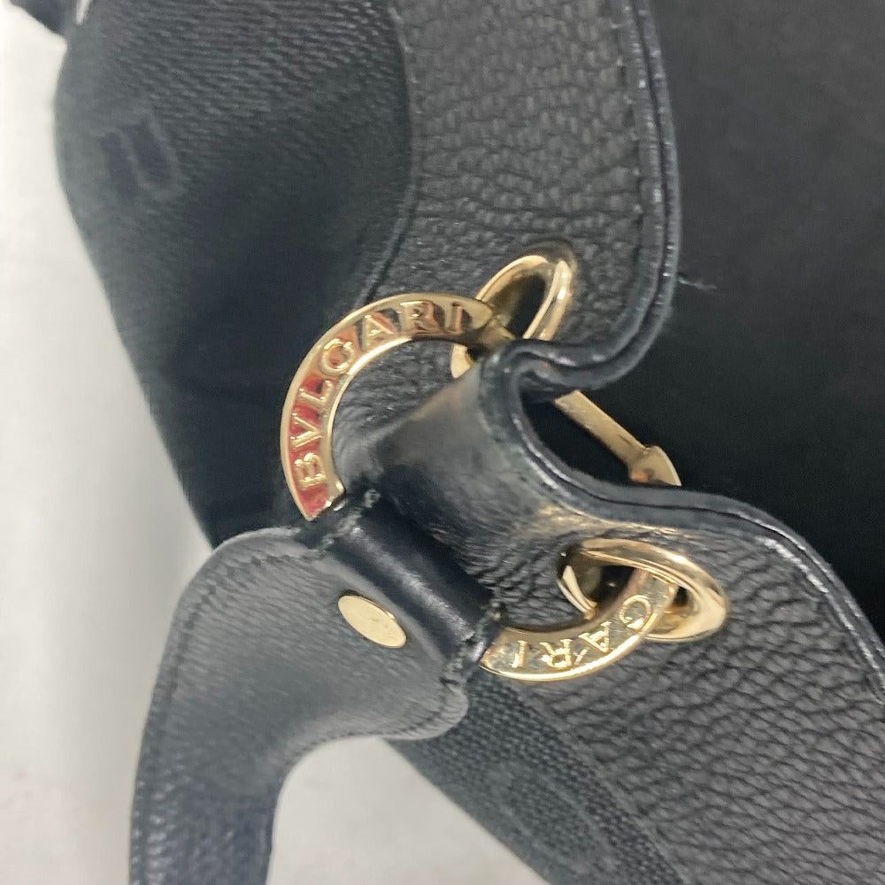 Bvlgari Bvlgari Bulgari Logomania Briefcase Shawl Shoulder Bag Tote Canvas/Leather Women Black Size ONE SIZE - 15 Thumbnail