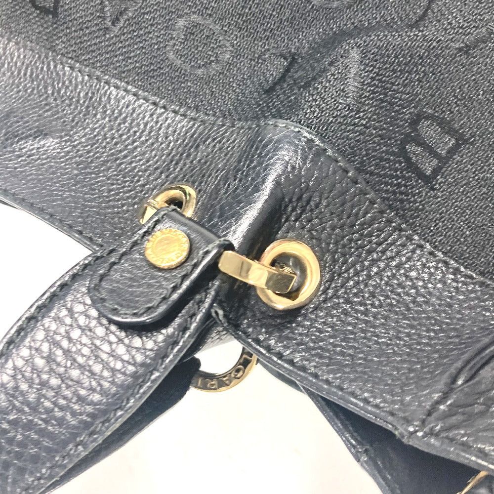Bvlgari Bvlgari Bulgari Logomania Briefcase Shawl Shoulder Bag Tote Canvas/Leather Women Black Size ONE SIZE - 8 Thumbnail