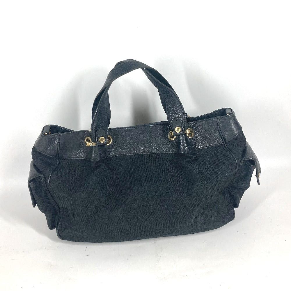 Bvlgari Bvlgari Bulgari Logomania Briefcase Shawl Shoulder Bag Tote Canvas/Leather Women Black Size ONE SIZE - 2 Thumbnail