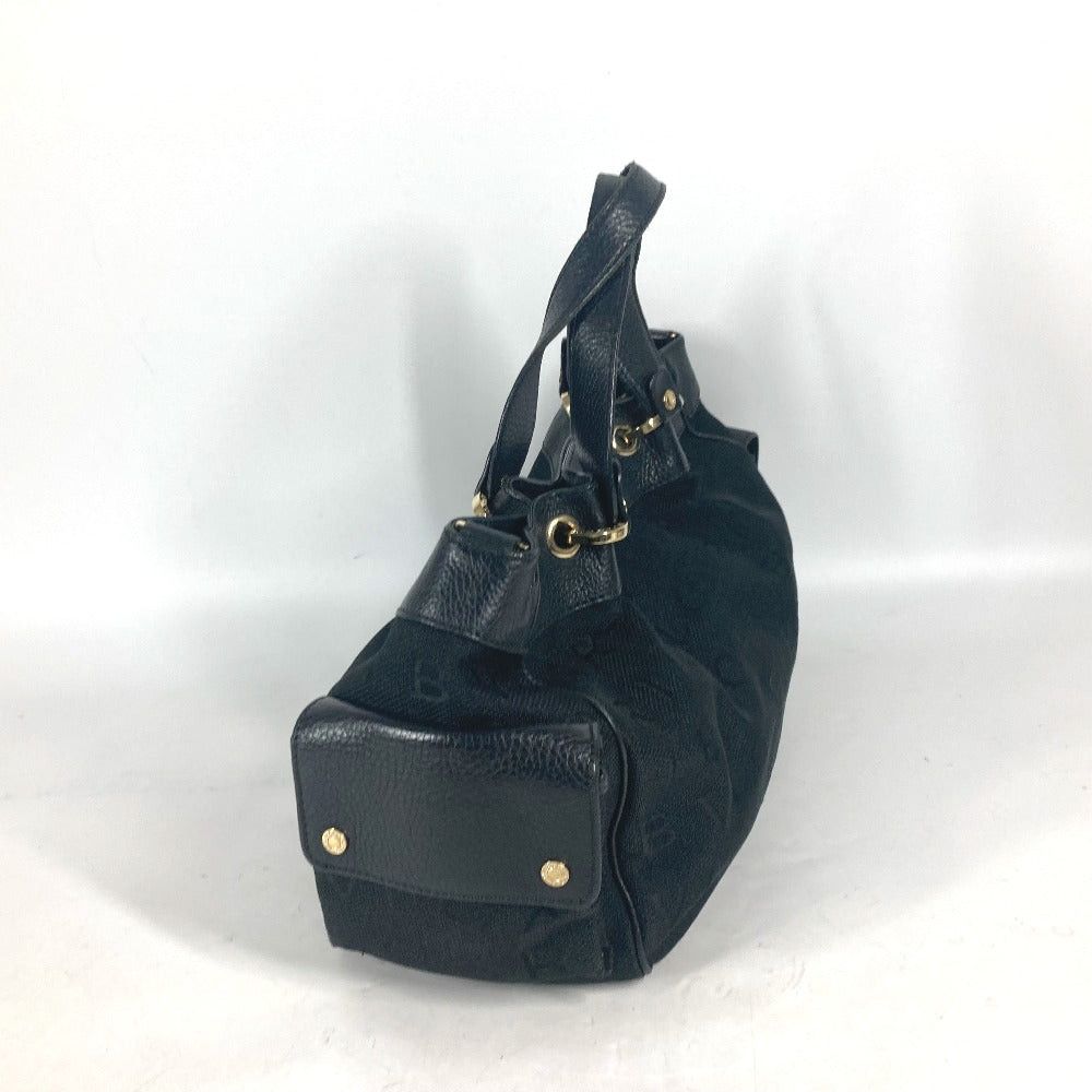 Bvlgari Bvlgari Bulgari Logomania Briefcase Shawl Shoulder Bag Tote Canvas/Leather Women Black Size ONE SIZE - 3 Thumbnail