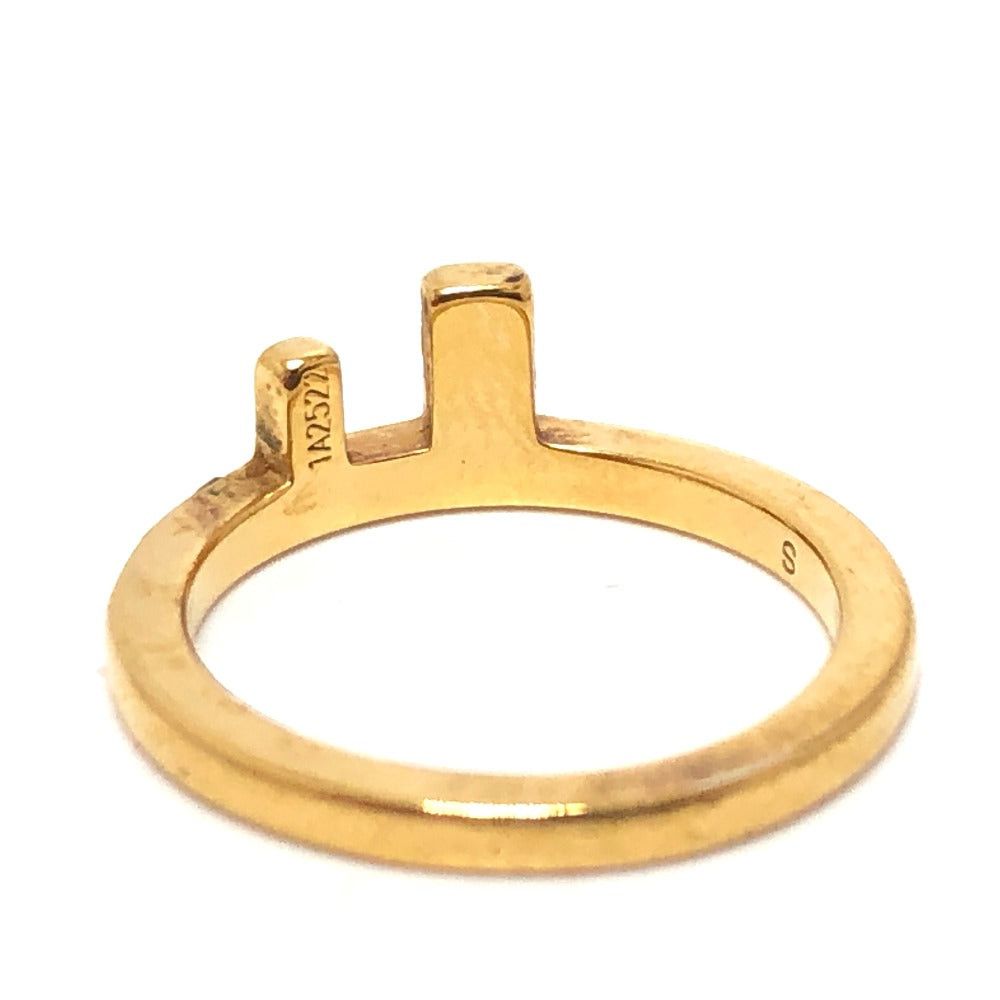 Fendi Fendi 1A2522 Rhinestone Double Ring Rings Metal Women Gold Size ONE SIZE - 6 Thumbnail