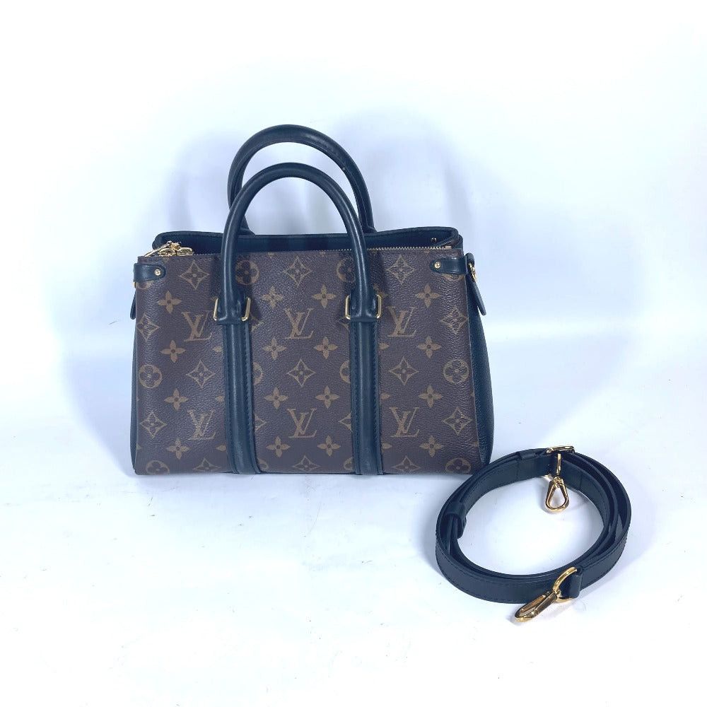 Louis Vuitton Louis Vuitton M44898 Monogram Soufflot Nv Bb Briefcase Tote Bag 2 Way Shoulder Slanted (View Of The World) Handbag Canvas Women Noir Brown Size ONE SIZE - 5 Thumbnail