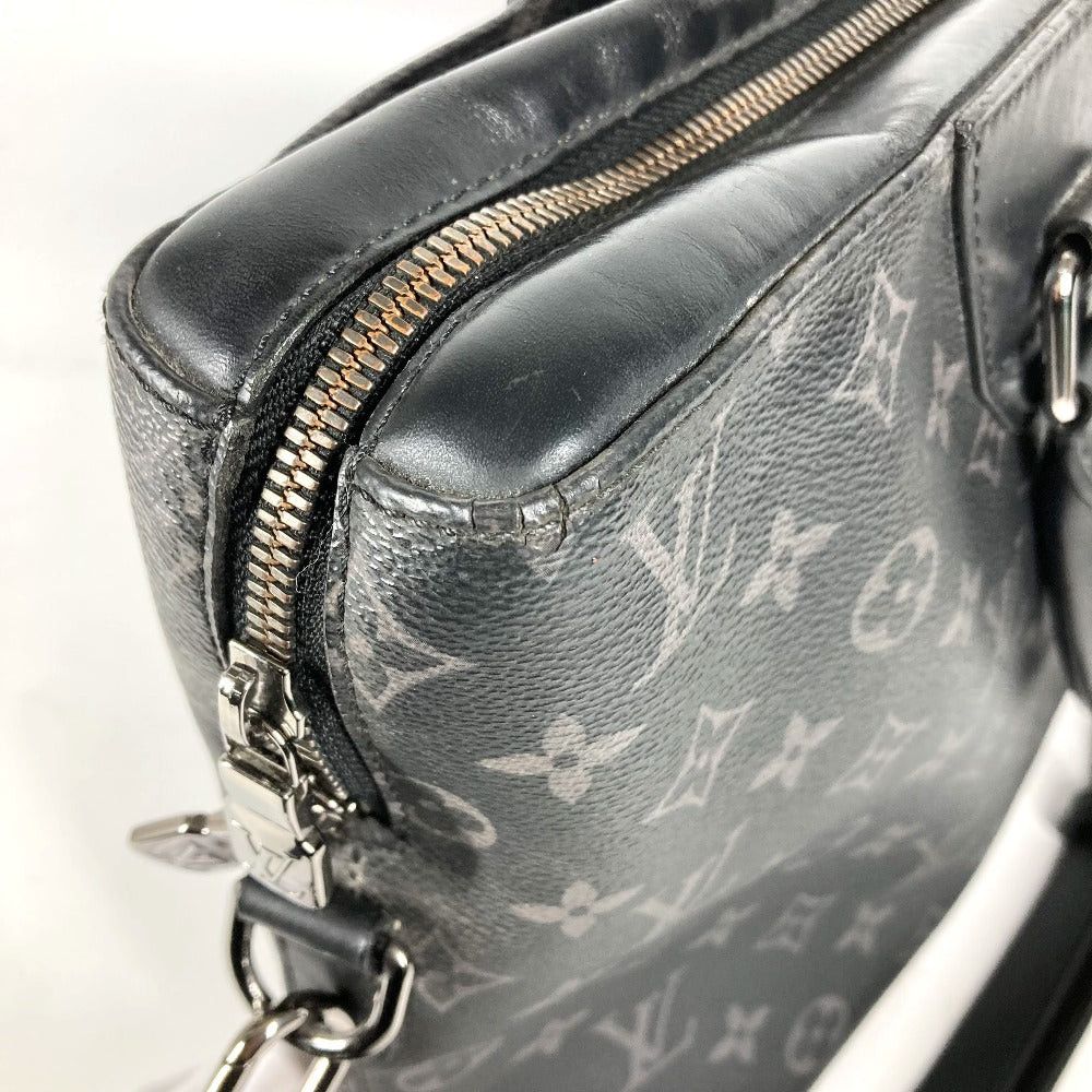 Louis Vuitton Louis Vuitton M44222 Monogram Eclipse Odysseus Briefcase 2 Way Bag Attaché Case Tote Business Canvas Men Black Size ONE SIZE - 15 Thumbnail
