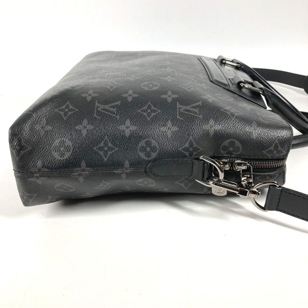 Louis Vuitton Louis Vuitton M44222 Monogram Eclipse Odysseus Briefcase 2 Way Bag Attaché Case Tote Business Canvas Men Black Size ONE SIZE - 4 Thumbnail