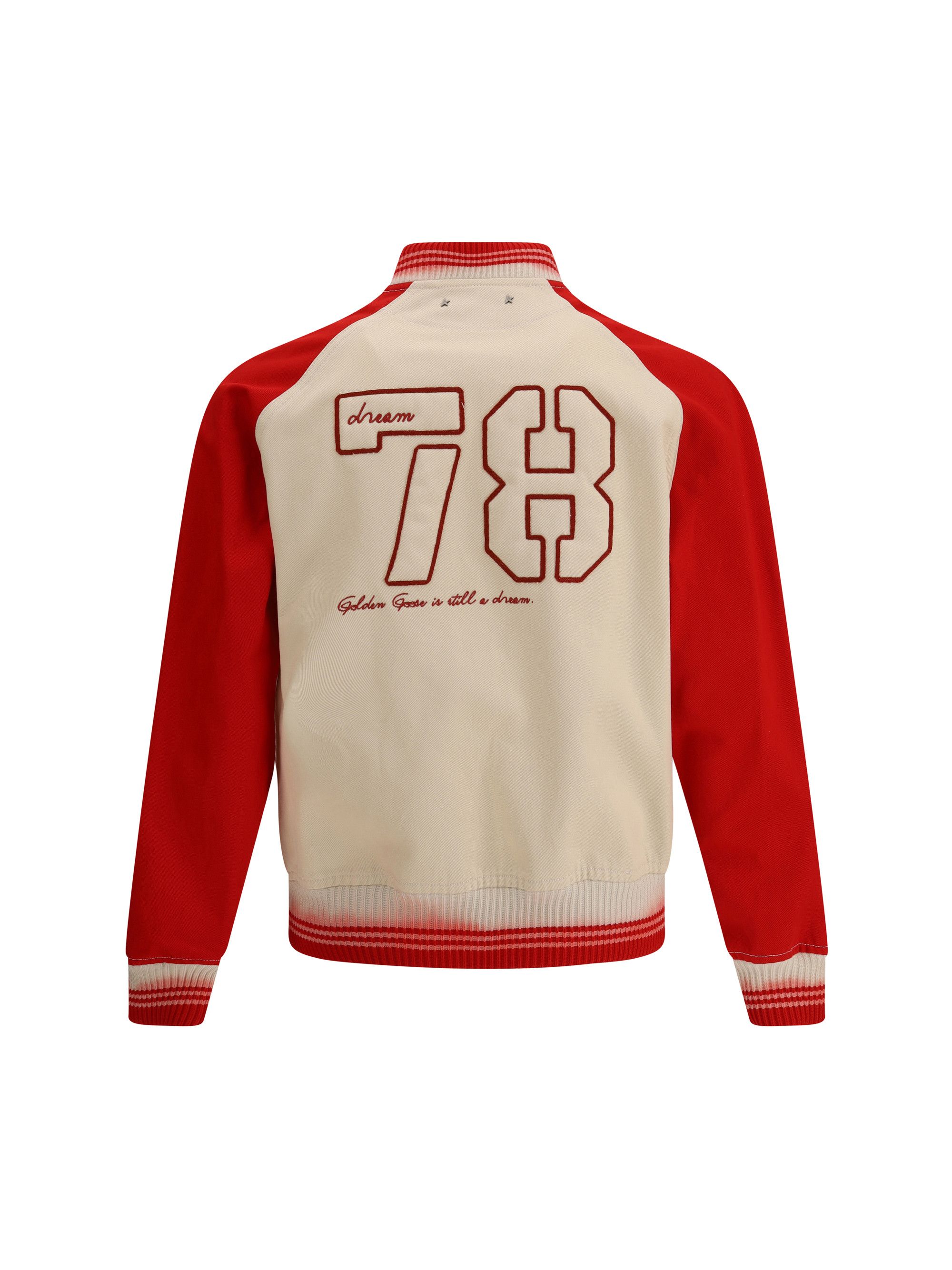 Golden Goose Embroidered bomber Jacke Size M / US 6-8 / IT 42-44 - 2 Thumbnail
