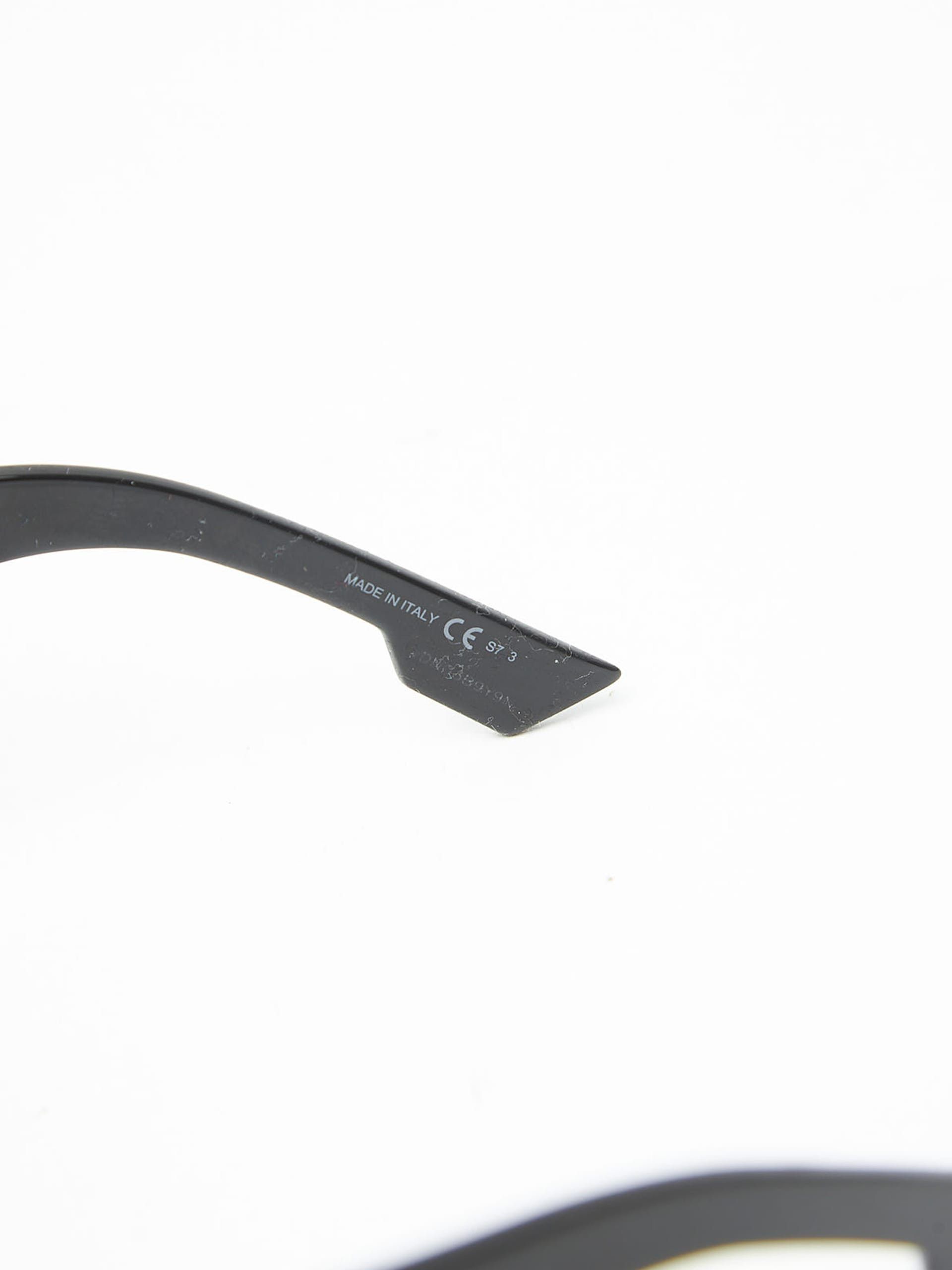 Dior Black Wide Sunglasses Size ONE SIZE - 6 Thumbnail