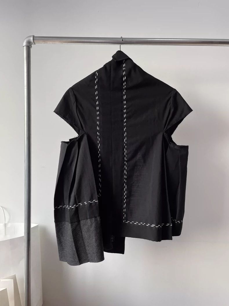 Comme des Garcons Comme des Garçons Unique Shirt Jacket Size US M / EU 48-50 / 2 - 2 Thumbnail