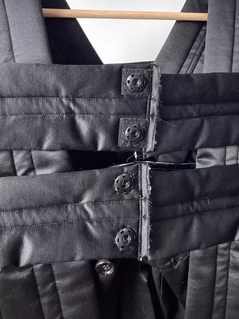 Comme des Garcons Comme des Garçons Black Vest Size US S / EU 44-46 / 1 - 5 Thumbnail
