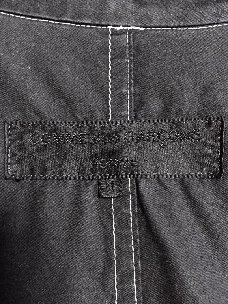 Comme des Garcons COMME des GARCONS Black Work Jacket Size US M / EU 48-50 / 2 - 2 Thumbnail