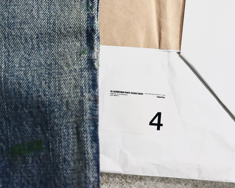 Visvim Visvim 19ss Journeyman Tacked Crash Pants Size US 34 / EU 50 - 9 Thumbnail