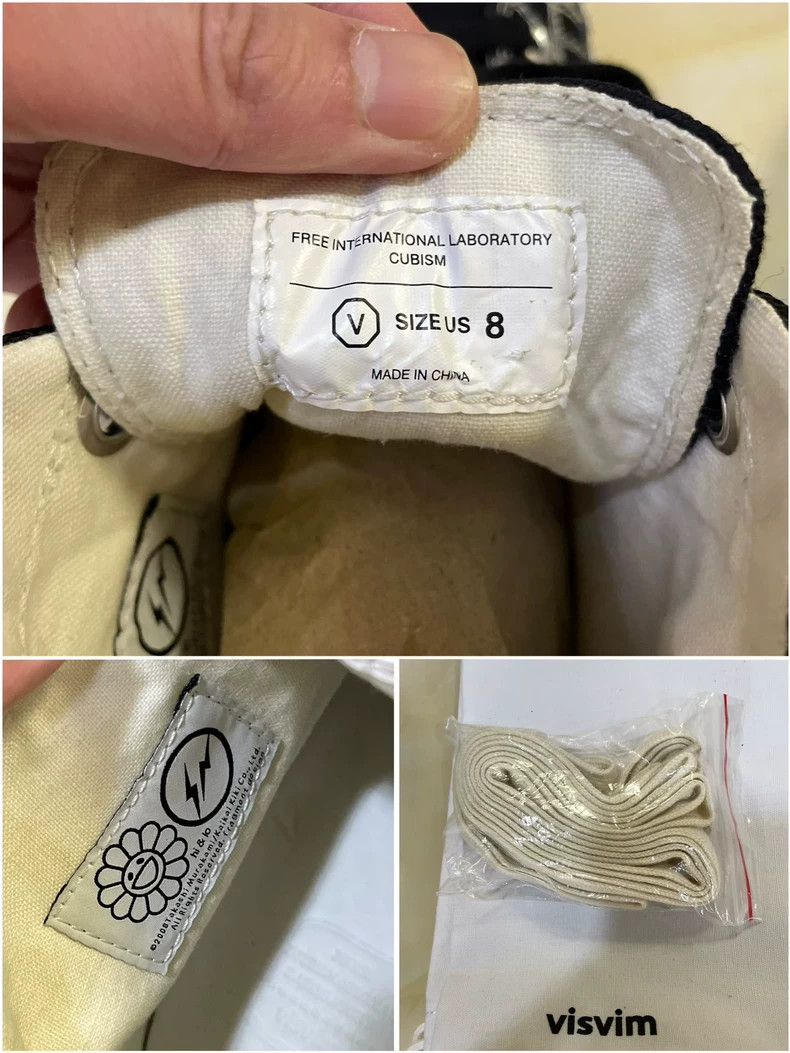 Visvim Visvim x Takashi Murakami High Top Shoes Size US 8 / EU 41 - 8 Thumbnail