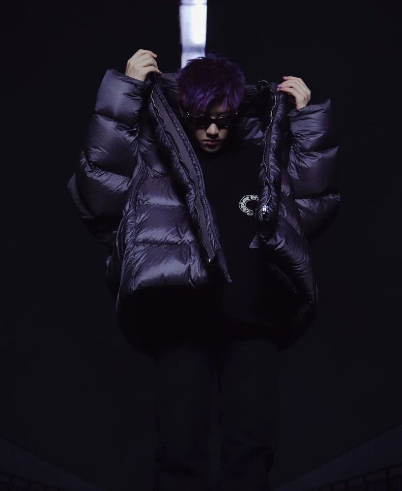 Rick Owens Rick Owens Purple Down Duvet Jumbo Jacket Size US M / EU 48-50 / 2 - 3 Thumbnail