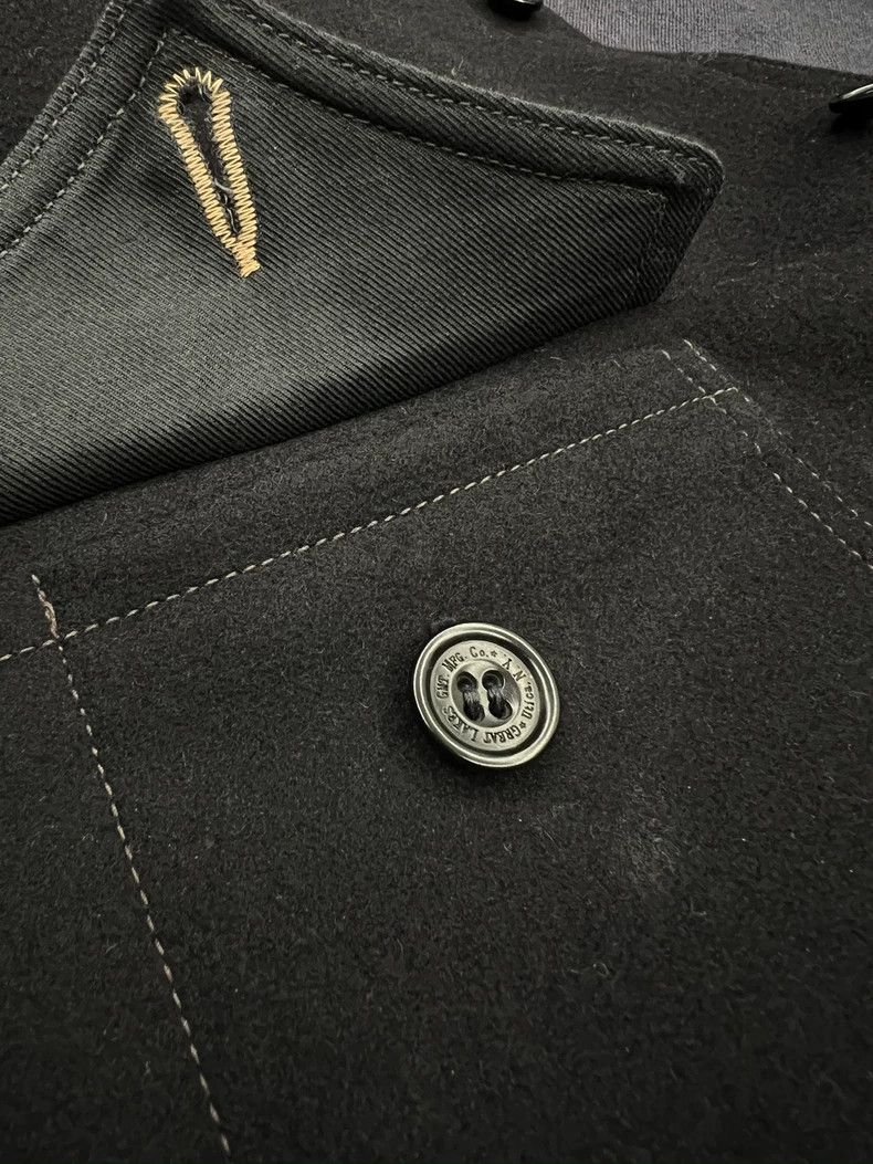 Freewheelers Freewheelers Black Wool A1 Jacket Size US L / EU 52-54 / 3 - 6 Thumbnail
